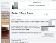 Tablet Screenshot of calculadora-cientifica.onlinegratis.tv