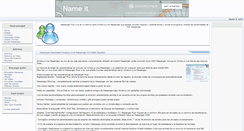Desktop Screenshot of messenger-plus-live.onlinegratis.tv