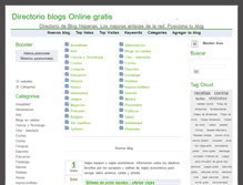 Tablet Screenshot of directorio-blogs.onlinegratis.tv